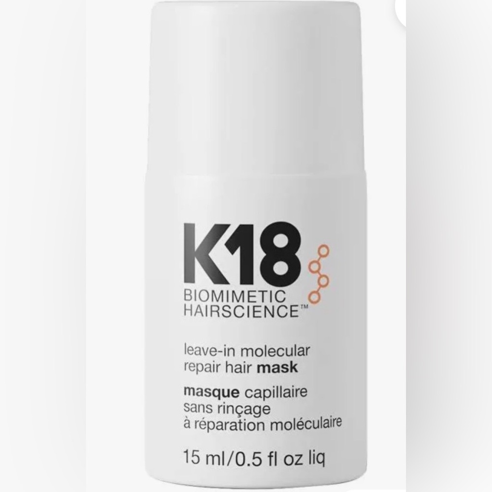 K18 Leave-In Molecular Repair Hair Mask 15 ML NWOB
